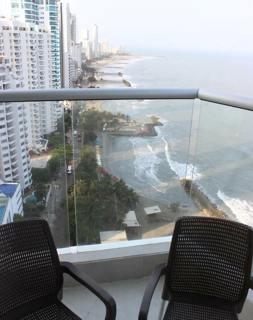 Murano Elite. Bocagrande. Dos Habitaciones Cartagena Apartment